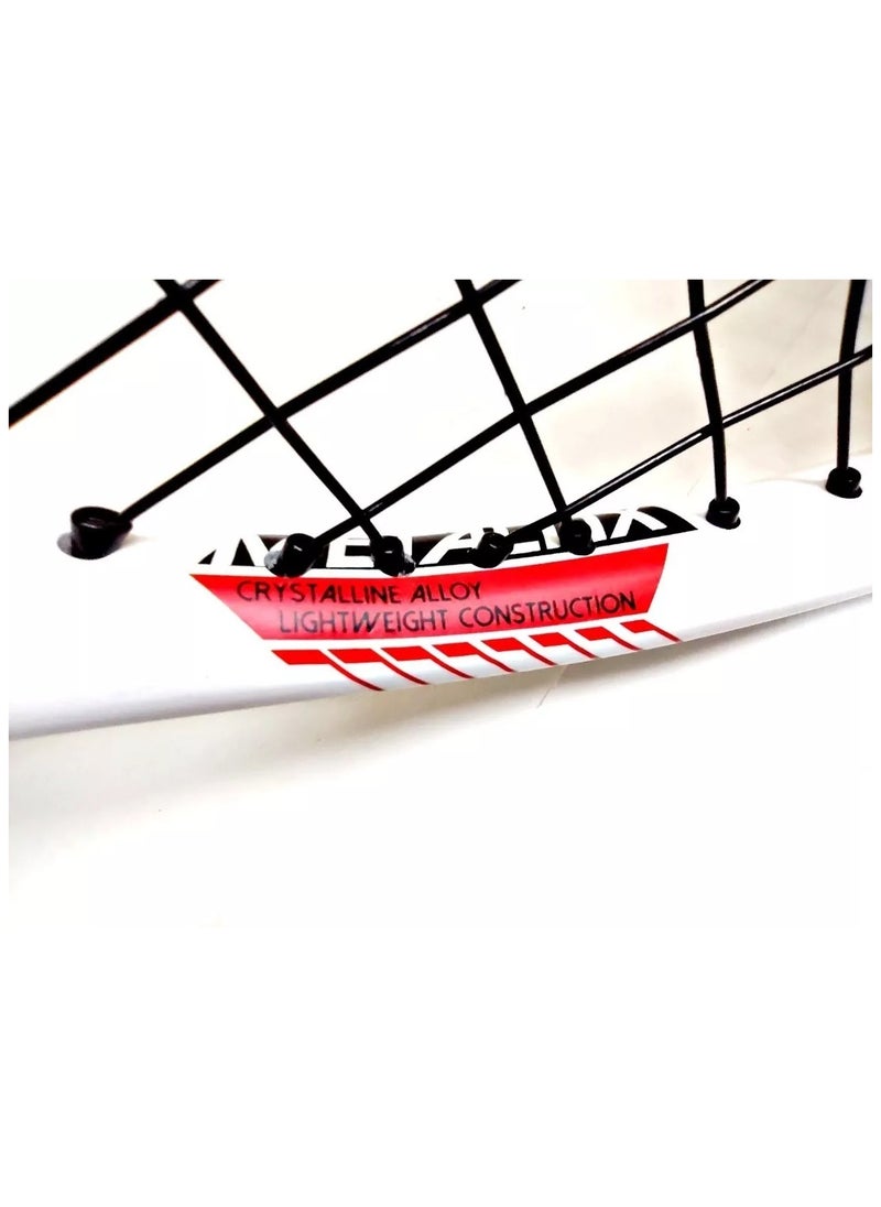 ODEA ATTITUDE-77 Tennis Racquet For Professional Training With Bag 27Inch, White  - Image 4