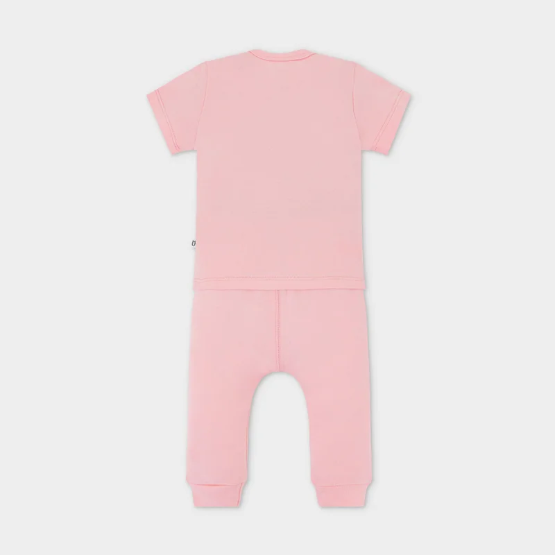 myko kids Solid Pink Legging