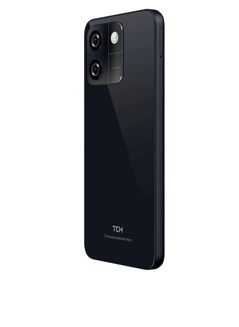 TCH NEO BLACK SMARTPHONE 4GB RAM + 4GB Virtual RAM 64GB ROM (International Version)  with TCH Wireless Earbuds Boom Trap L30 white (International Version) - Image 2