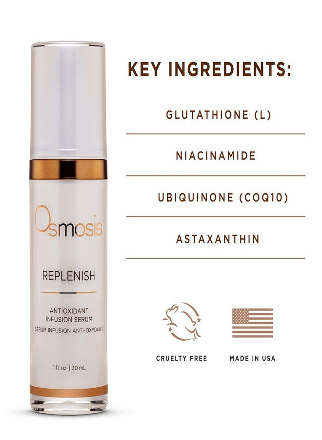 Osmosis REPLENISH Antioxidant Serum, Hydrates & Soothes Skin with Green Tea and Botanical Extracts, 1 Fl Oz - Image 4