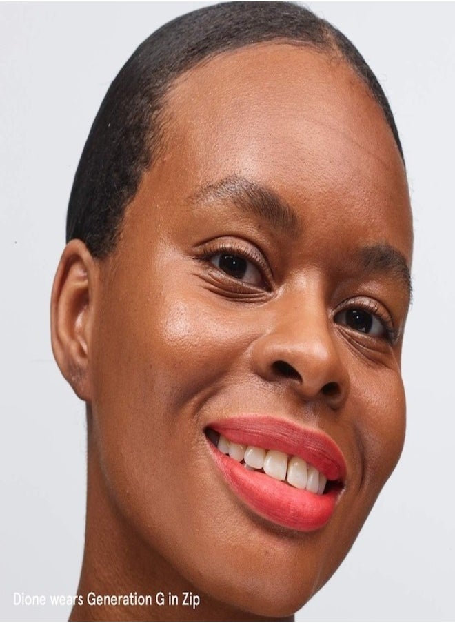 Glossier - Glossier  Generation G Subtle Matte Finish Lipstick , Zip - poppy red - 3g - Image 1