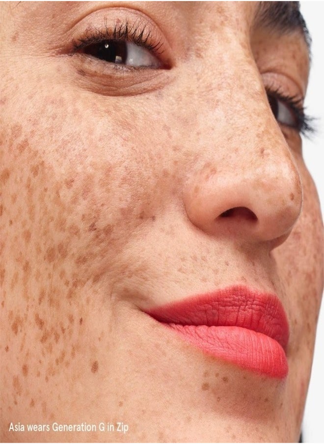 Glossier - Glossier  Generation G Subtle Matte Finish Lipstick , Zip - poppy red - 3g - Image 1