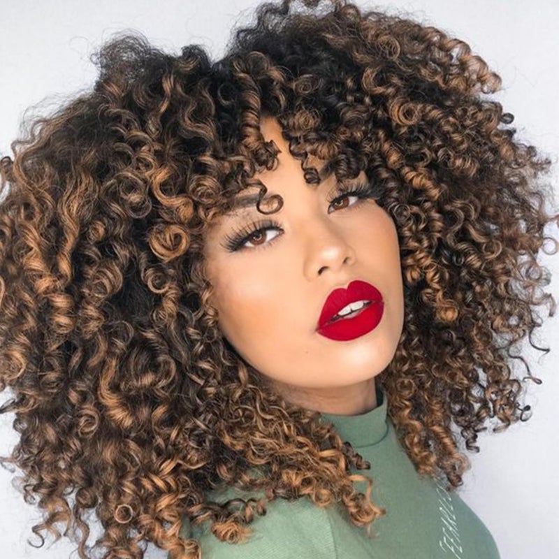 Eerya 7 Packs GoGo Curl Crochet Hair 10 Inch Short Curly Crochet Hair for Women Water Wave Beach Curl Deep Twist Crochet Braids Synthetic Braiding Hair Extensions (10 Inch, P4/30) - Image 1