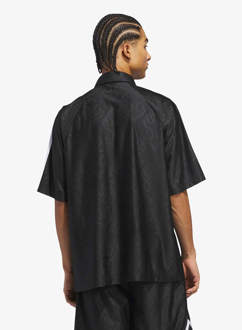 Adidas Ruffle Detail Top