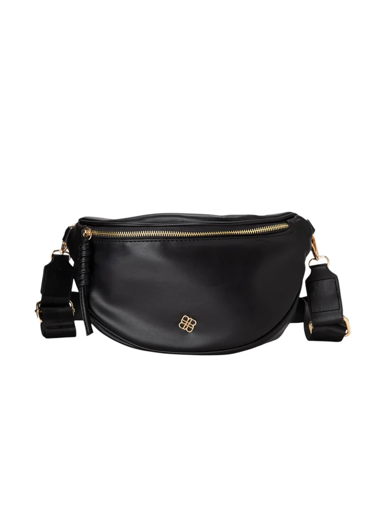 Bata Casual Black Crossbody Bag