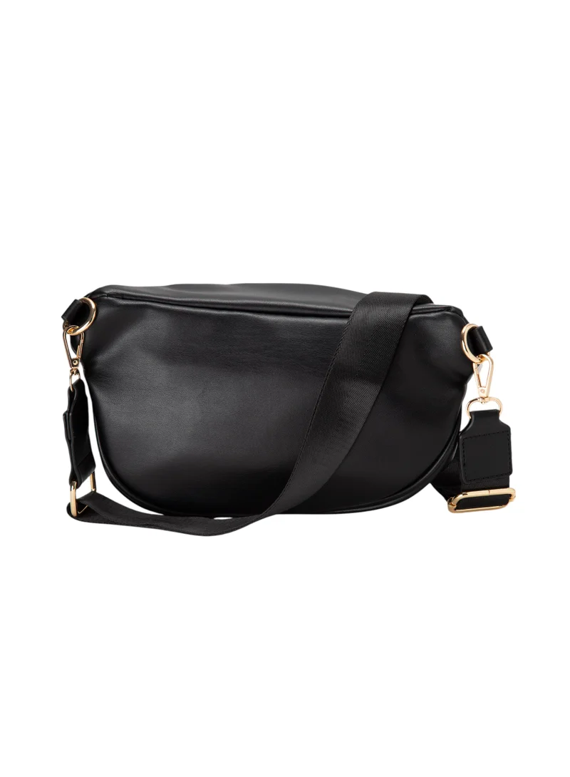 Bata Casual Black Crossbody Bag