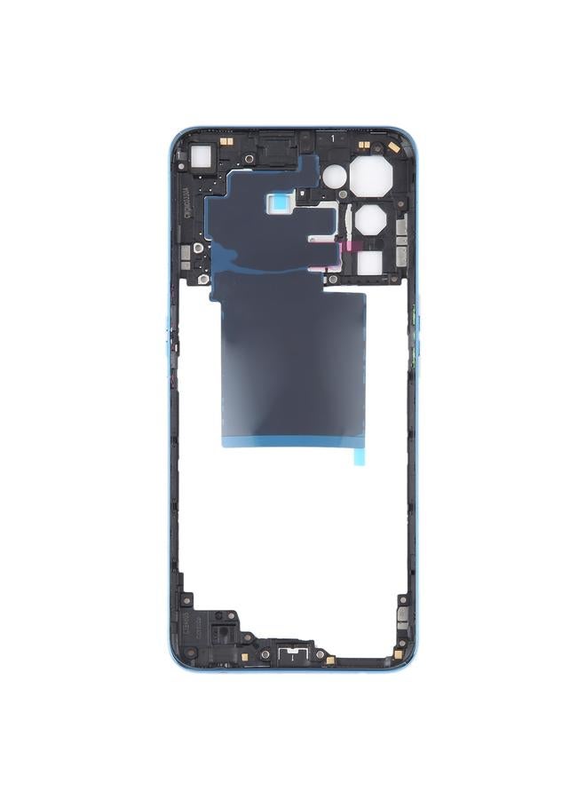 For OPPO Reno5 5G Original Middle Frame Bezel Plate (Blue) - Image 3