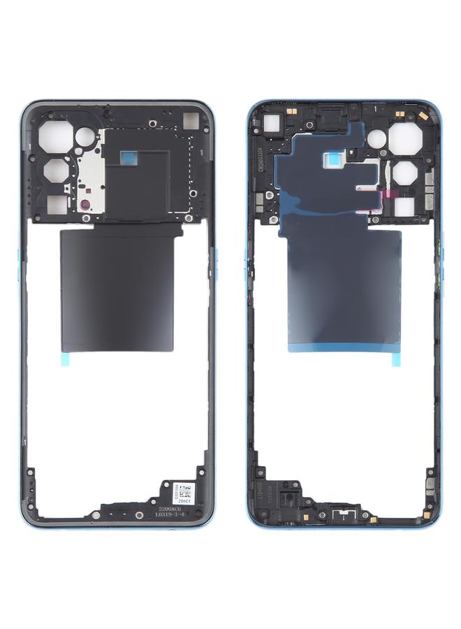 For OPPO Reno5 5G Original Middle Frame Bezel Plate (Blue) - Image 1
