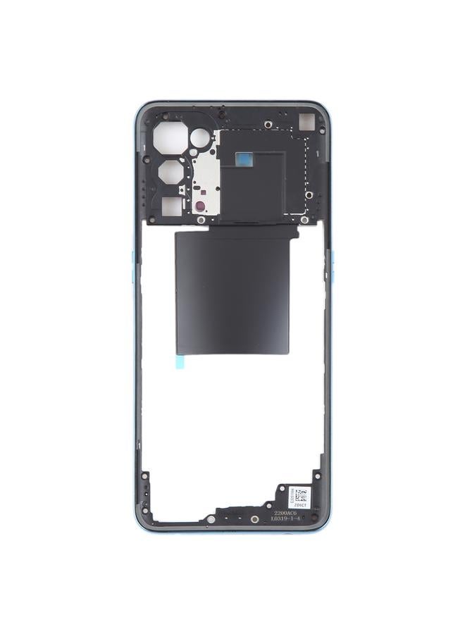 For OPPO Reno5 5G Original Middle Frame Bezel Plate (Blue) - Image 2