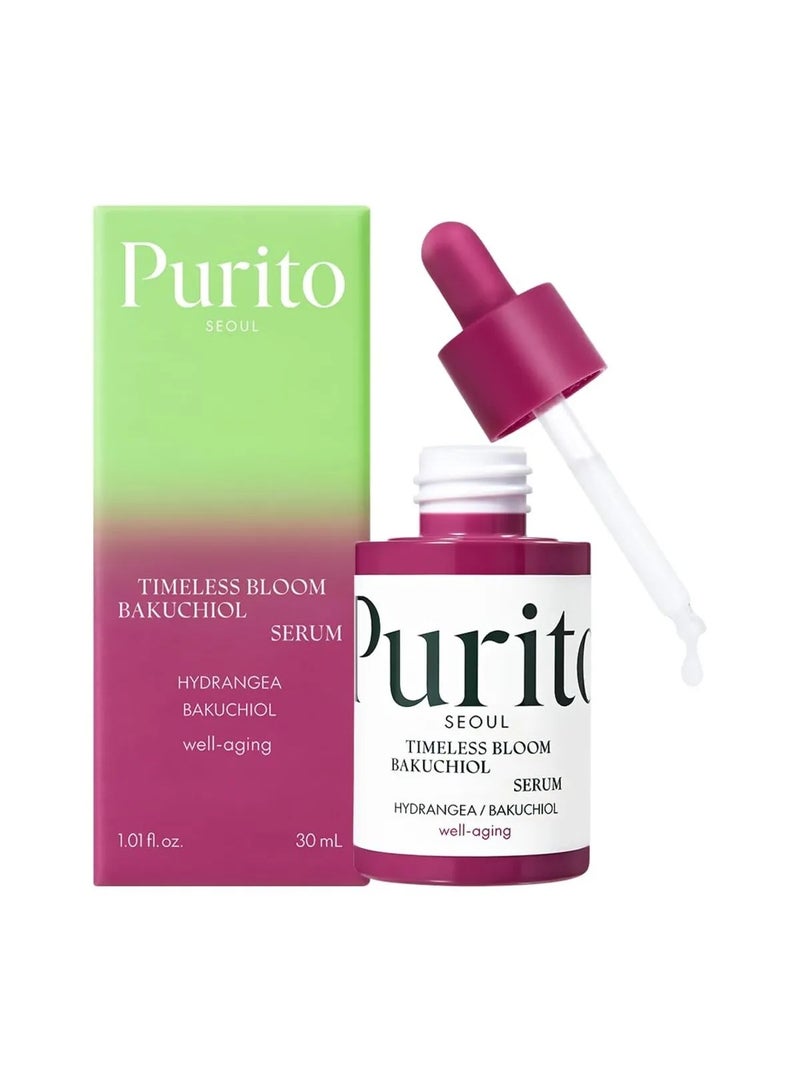 PURITO Bakuchiol Timeless Bloom Serum 30ml - Image 1