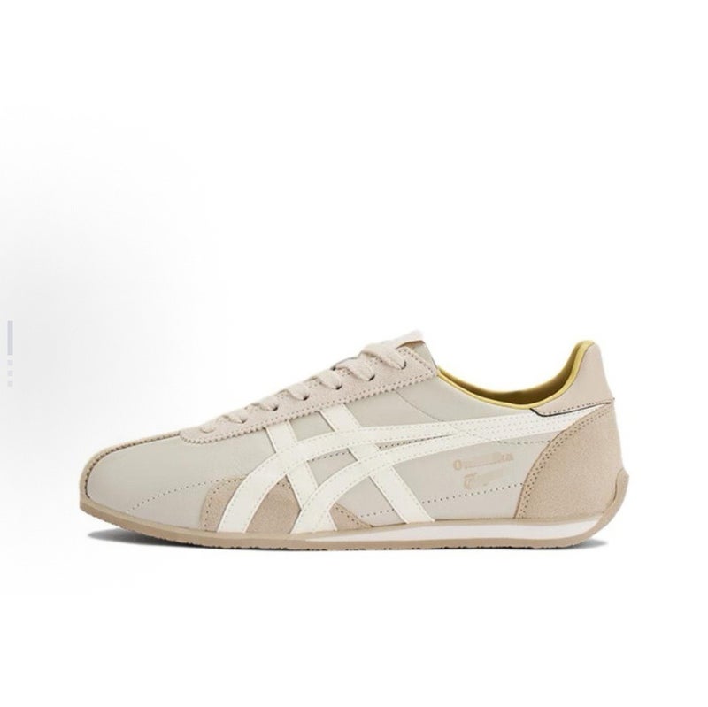 Onitsuka Tiger Puting Pure Original Onitsuka Tiger RUNSPARK Spring Fashionable All-Match Lightweight Comfortable Running Shoes - Image 5