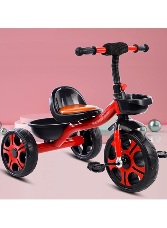 Kids Tricycle Children Ride on Tricycle Motorbike Design with Music and Light 3 Wheel Bike
