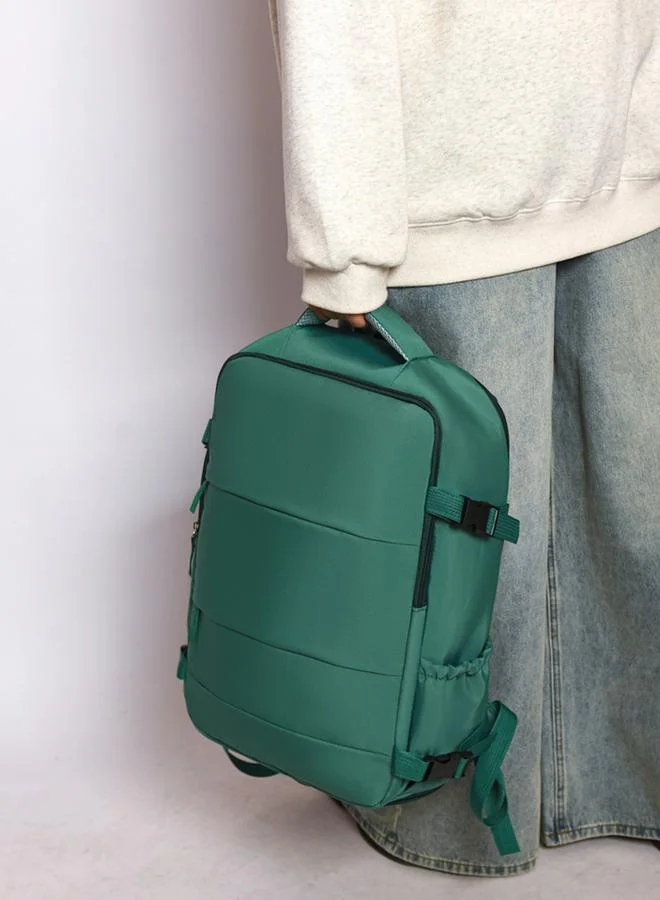 Take Two  solid Zip Closure Backpack for Women | Best Price UAE