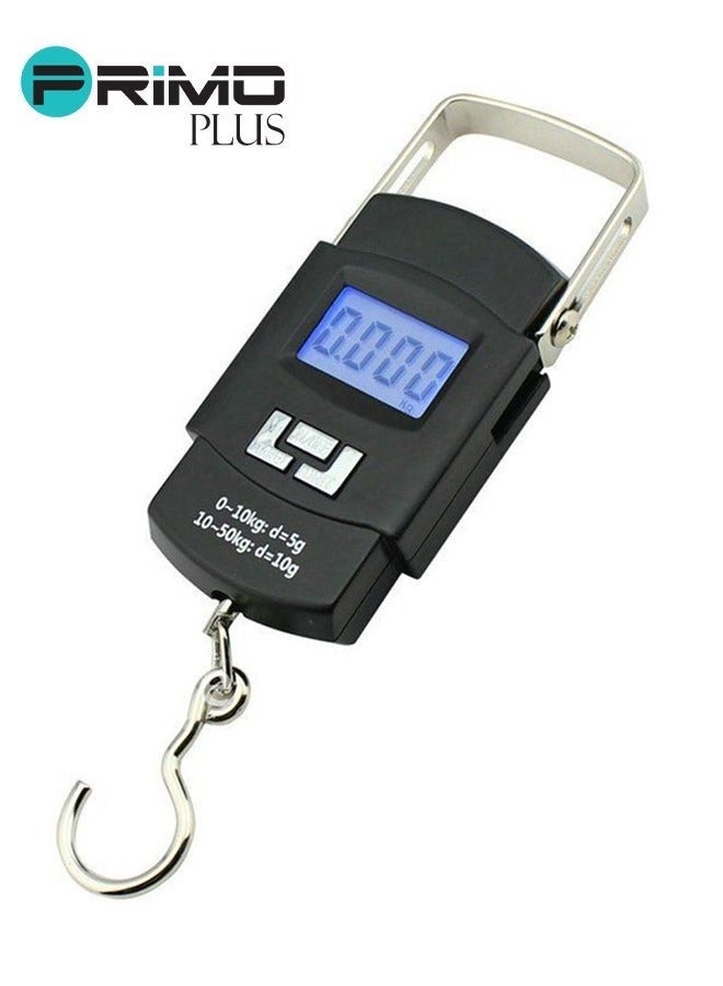 بريمو بلس ميزان الأمتعة الرقمي بشاشة ال سي دي أسود - Image 1