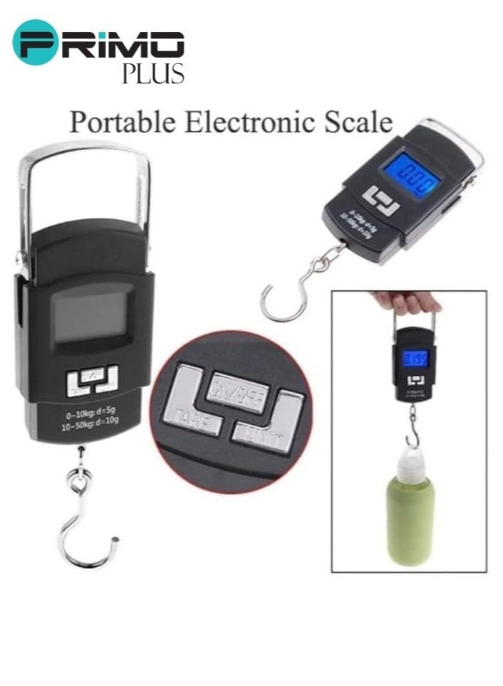 بريمو بلس ميزان الأمتعة الرقمي بشاشة ال سي دي أسود - Image 5