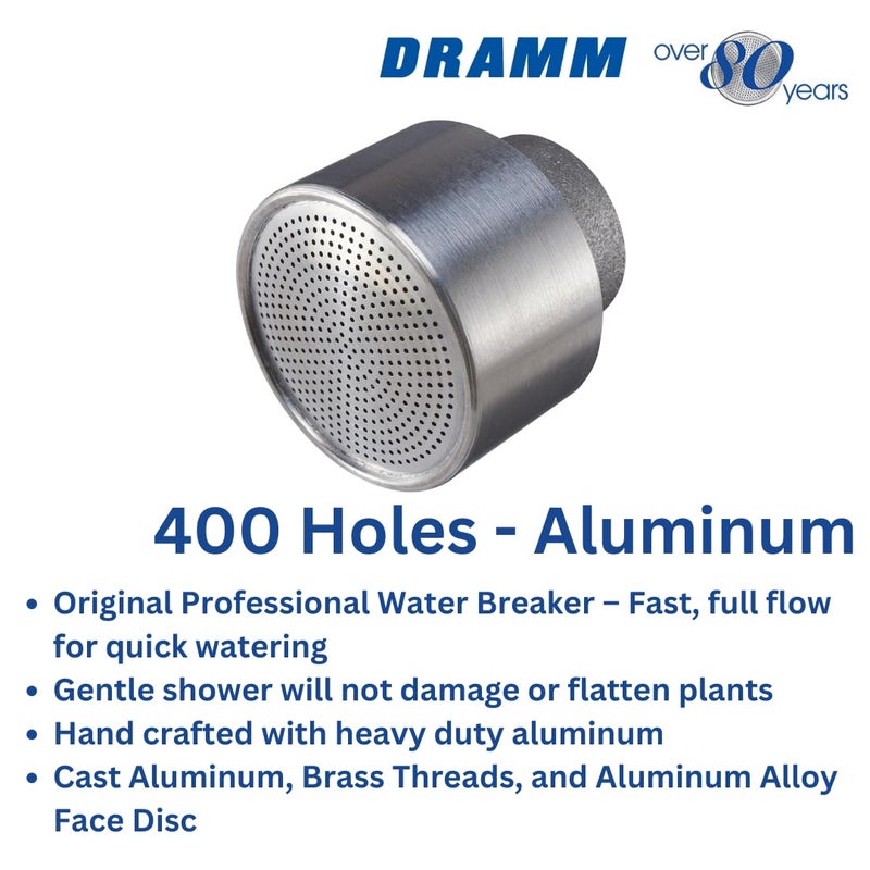 Dramm 12342 400DC Nozzle, Metallic Aluminum, Twin - Image 4