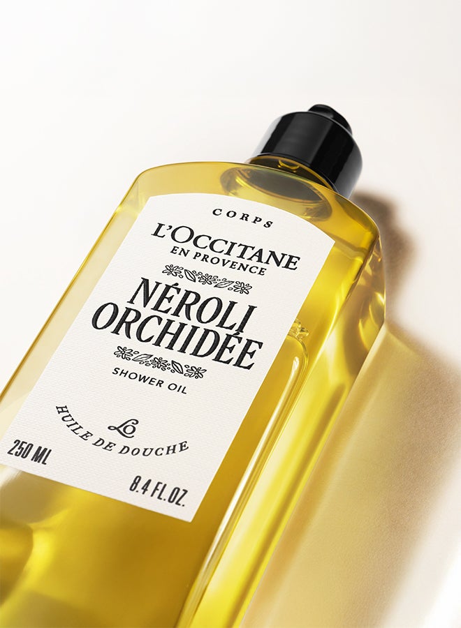 L'OCCITANE Neroli & Orchidee Shower Oil 250ML - Image 2