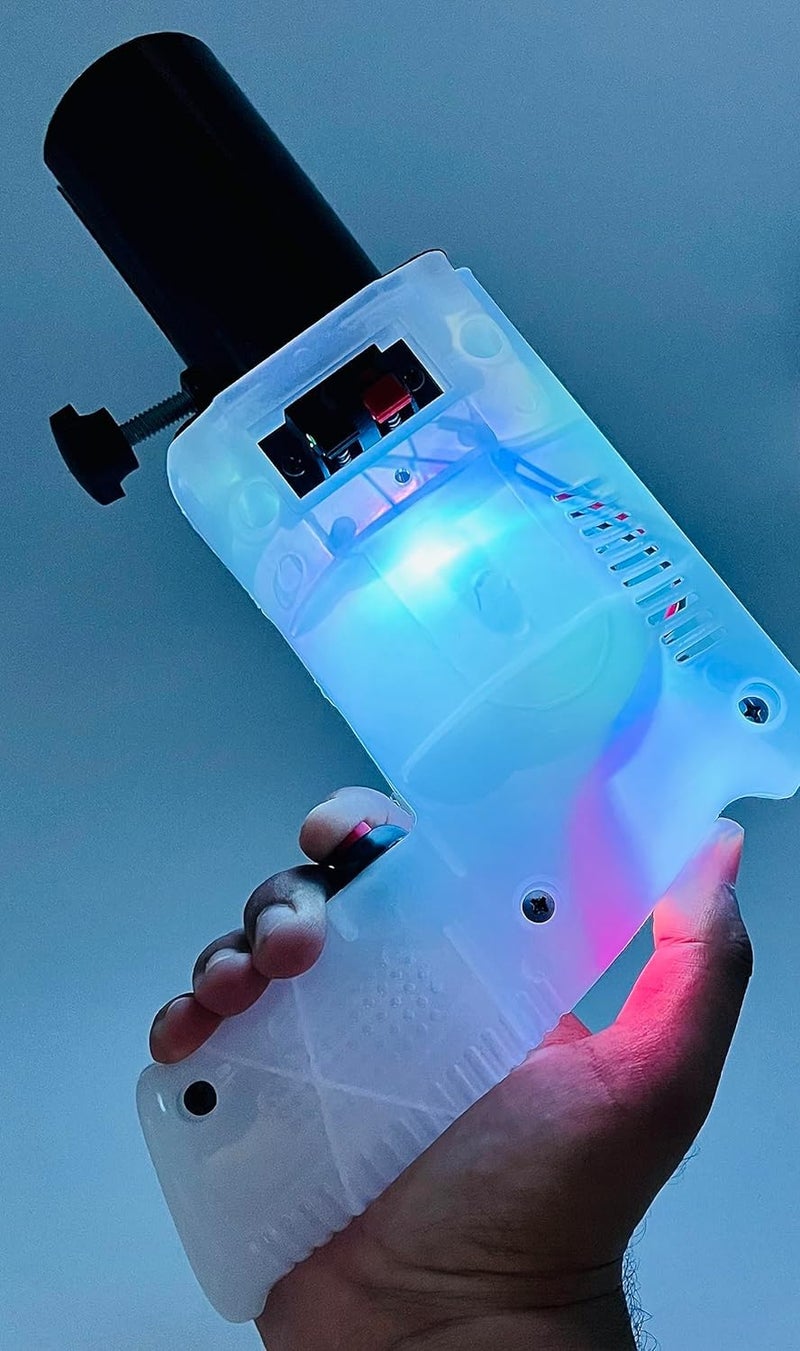 Wanna Party WP Wanna Party RGB Cold Pyro Party Gun with RGB Lights Use for Weddings,Party Functions, Club Events, Celebrations (Batteries & Pyros Not Included),Led Cold Pyro Gun - Image 2