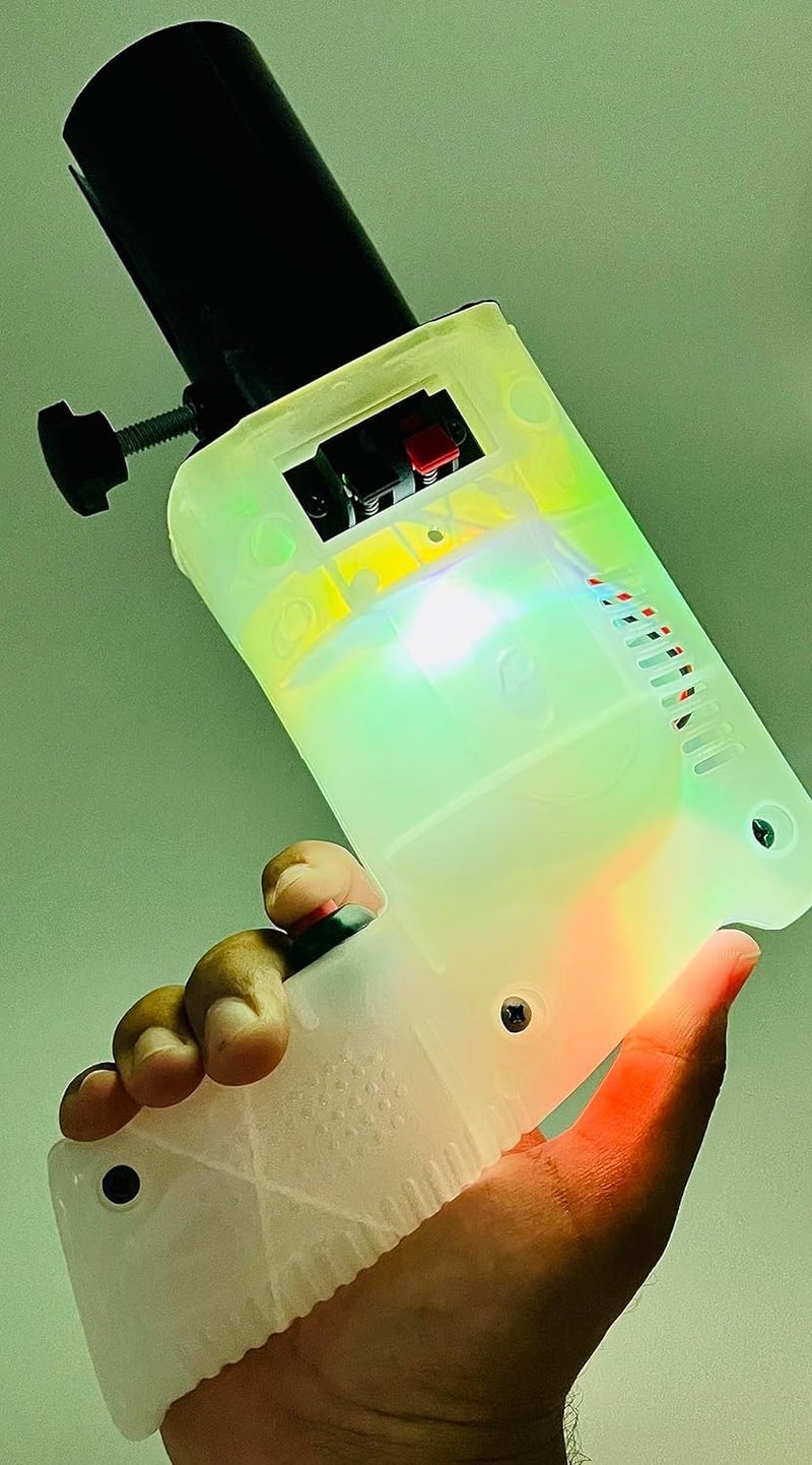 Wanna Party WP Wanna Party RGB Cold Pyro Party Gun with RGB Lights Use for Weddings,Party Functions, Club Events, Celebrations (Batteries & Pyros Not Included),Led Cold Pyro Gun - Image 3