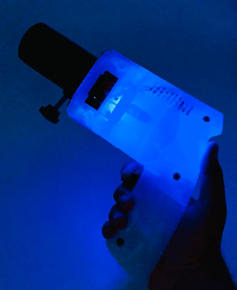Wanna Party WP Wanna Party RGB Cold Pyro Party Gun with RGB Lights Use for Weddings,Party Functions, Club Events, Celebrations (Batteries & Pyros Not Included),Led Cold Pyro Gun - Image 4