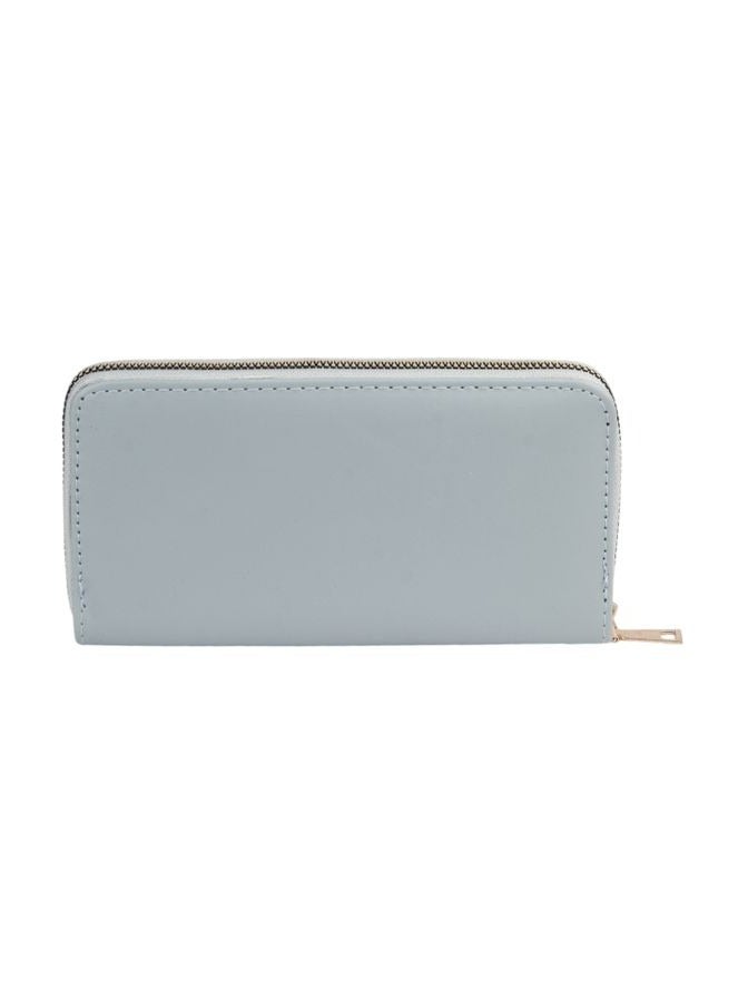 بوك حريمي أنيق بسوستة – جلد صناعي بتصميم قلوب صغيرة - Image 2