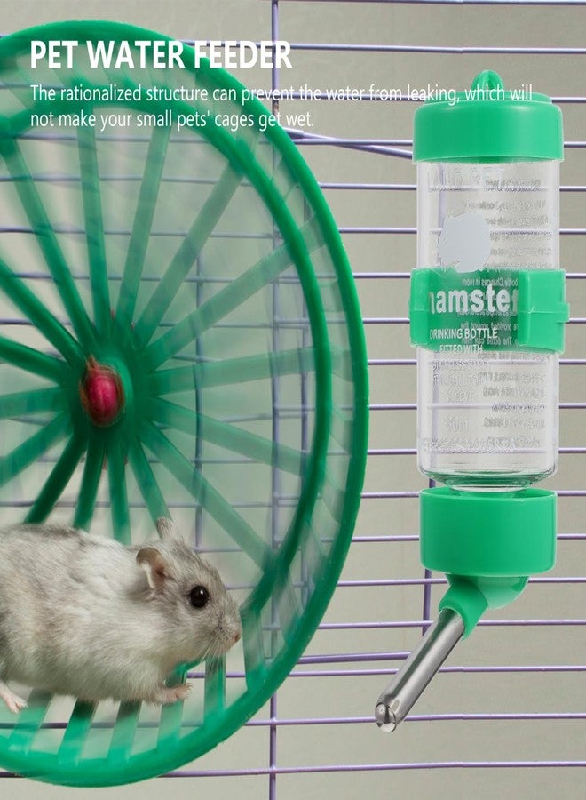INOOMP 6 Pcs Pet Water Fountain Hanging Hamster Bottle Convenient Hamster Water Bottle Chinchilla - Water Bottle Chinchilla Supply Convenient Bottle - Image 2