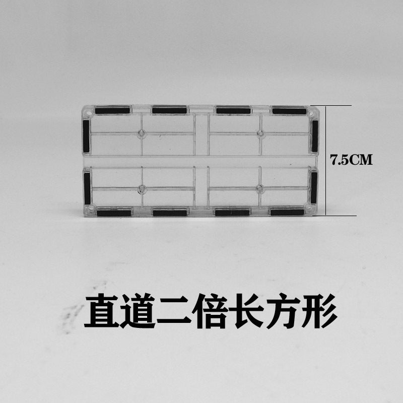 Wei Aibei Track Magnetic Film Educational Children'S Varied Magnetic Traffic Electric Car Matching Play Color Window Building Blocks - Image 1