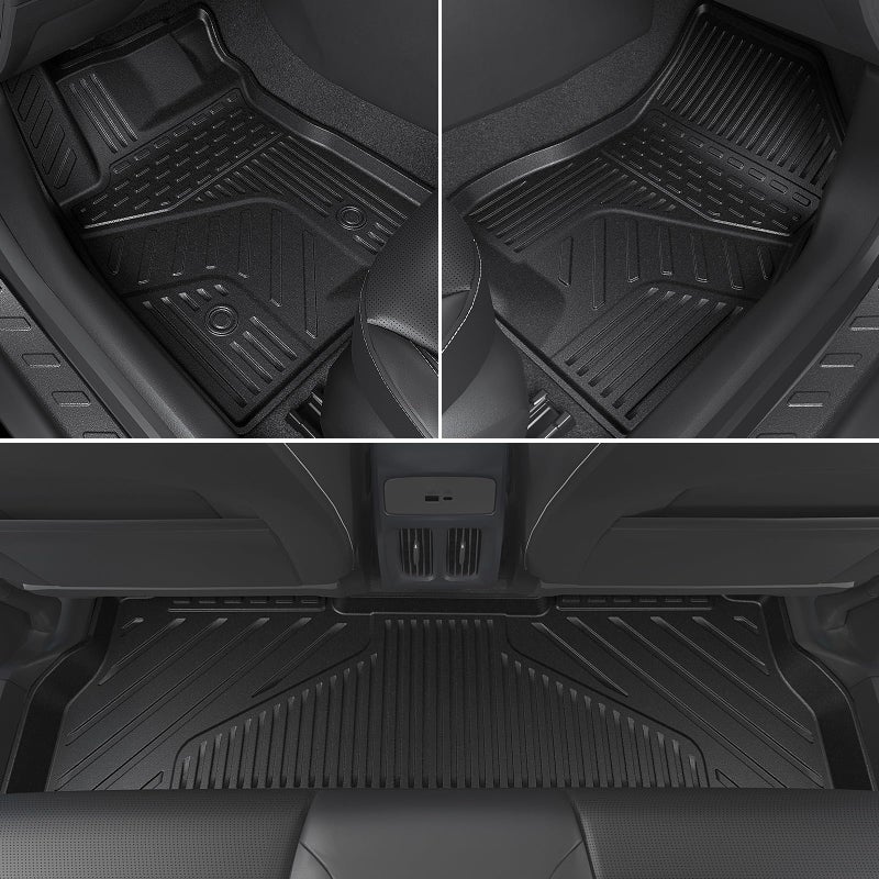 HOUCLEMIC Floor Mats for 2024-2026 Chevy Trax/Buick Envista, All Weather TPE Cargo Mat with 3rd Seat Back Cover and Left Storage Mat for Chevy Trax Accessories Door Sill Guards - Image 2