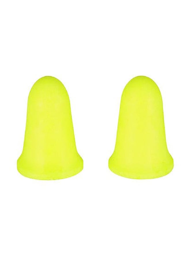 3M - 10-Piece 94-105 dB E-A-RSoft FX Tapered Design Comfortable Safety Earplugs Yellow 17.2 x 3 x 3 cm UU011008610 - Image 1