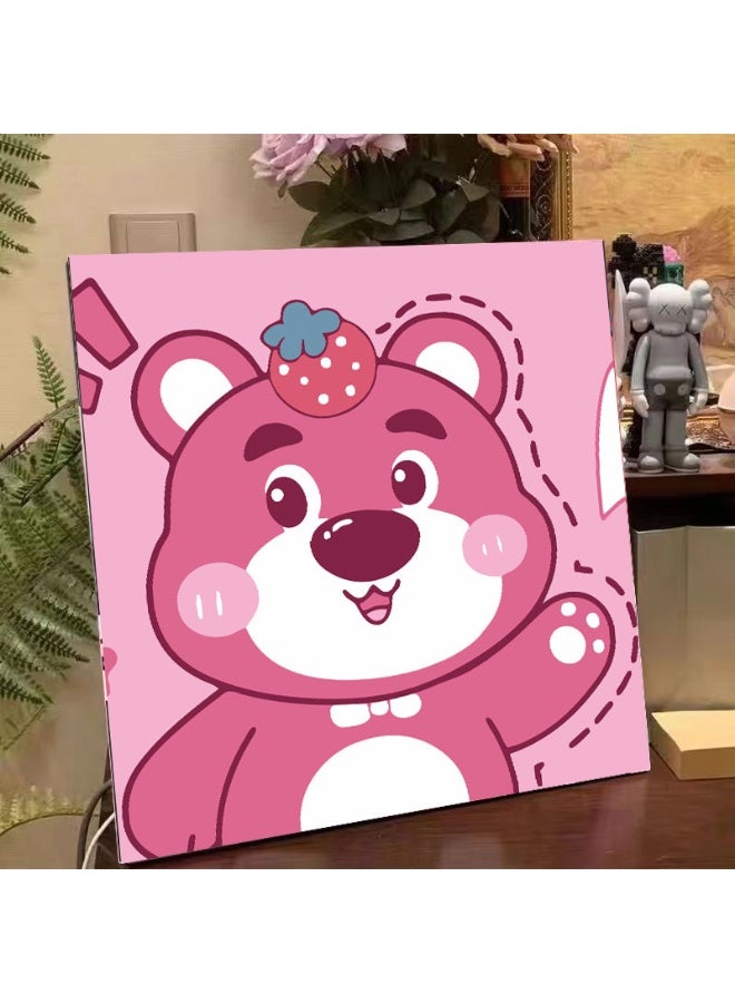 Anna DIY Cartoon Anime Hand-Painted Decorative Oil Painting Kit - Image 1