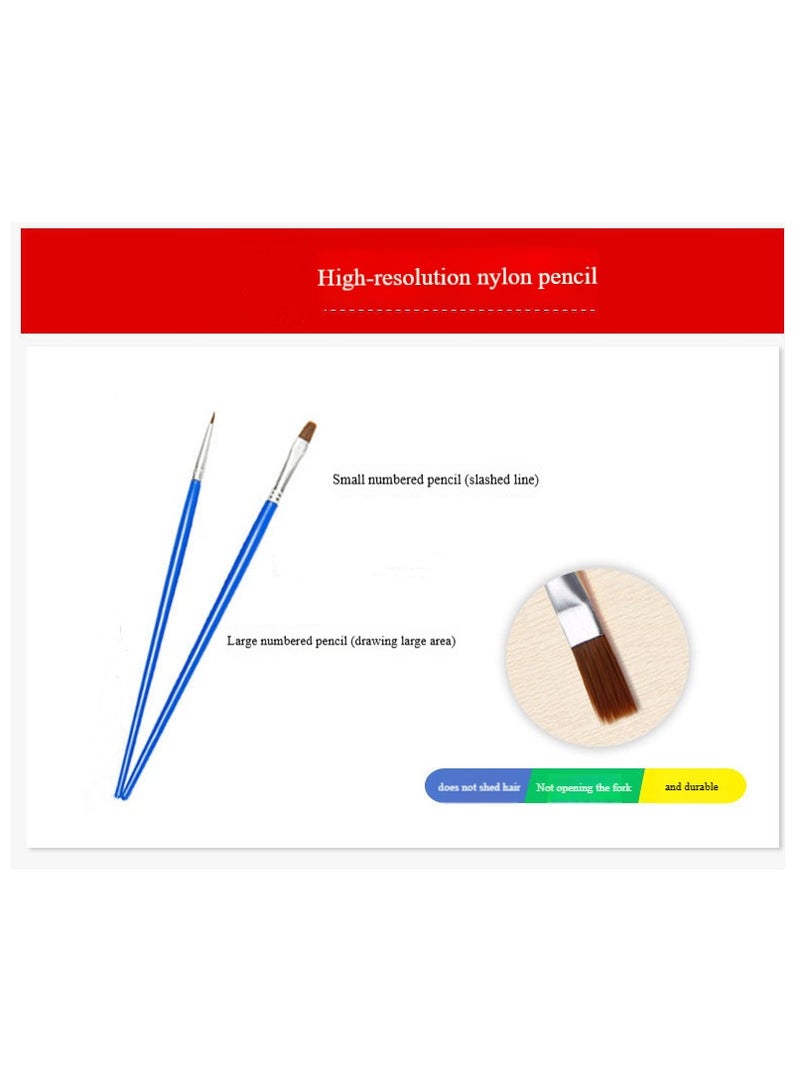 Anna DIY Cartoon Anime Hand-Painted Decorative Oil Painting Kit - Image 4