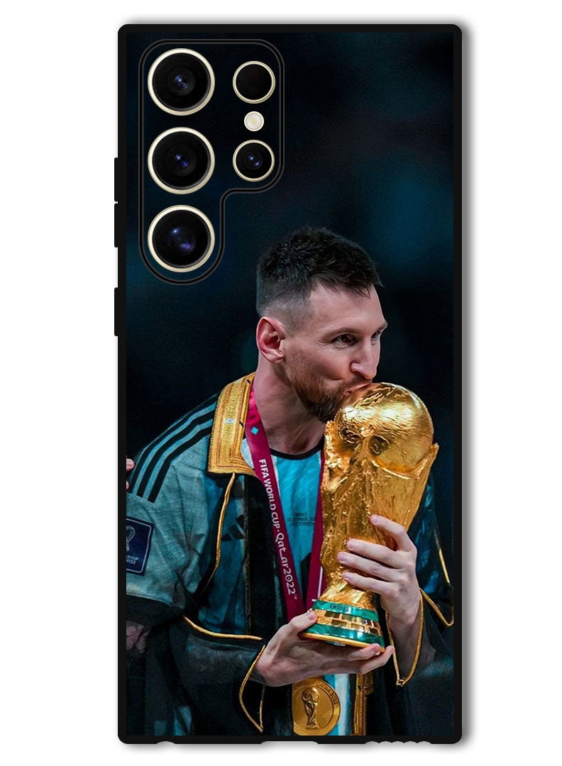 Theodor Protective Case Anti Scratch Shock Proof Bumper Cover For Samsung Galaxy S24 Ultra Messi 4 - Image 1