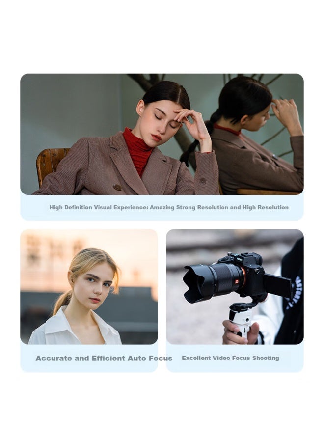 Viltrox Af 85mm F1.8 Ii Fe Sony Full-frame Auto Focus Large Aperture Medium Telephoto Prime Portrait Lens, Compatible With A7m3 A7cii Mirrorless Cameras - Image 1