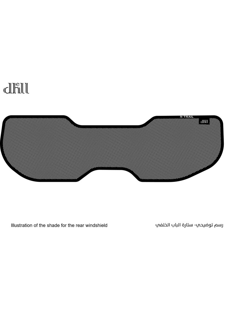 Dhell Sunshade Advanced Nissan xtrail 2015+ - Image 2