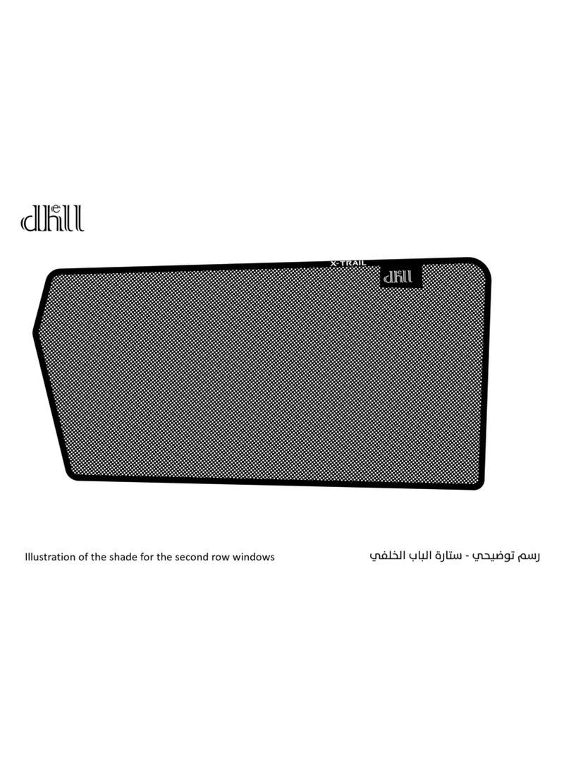 Dhell Sunshade Advanced Nissan xtrail 2015+ - Image 4