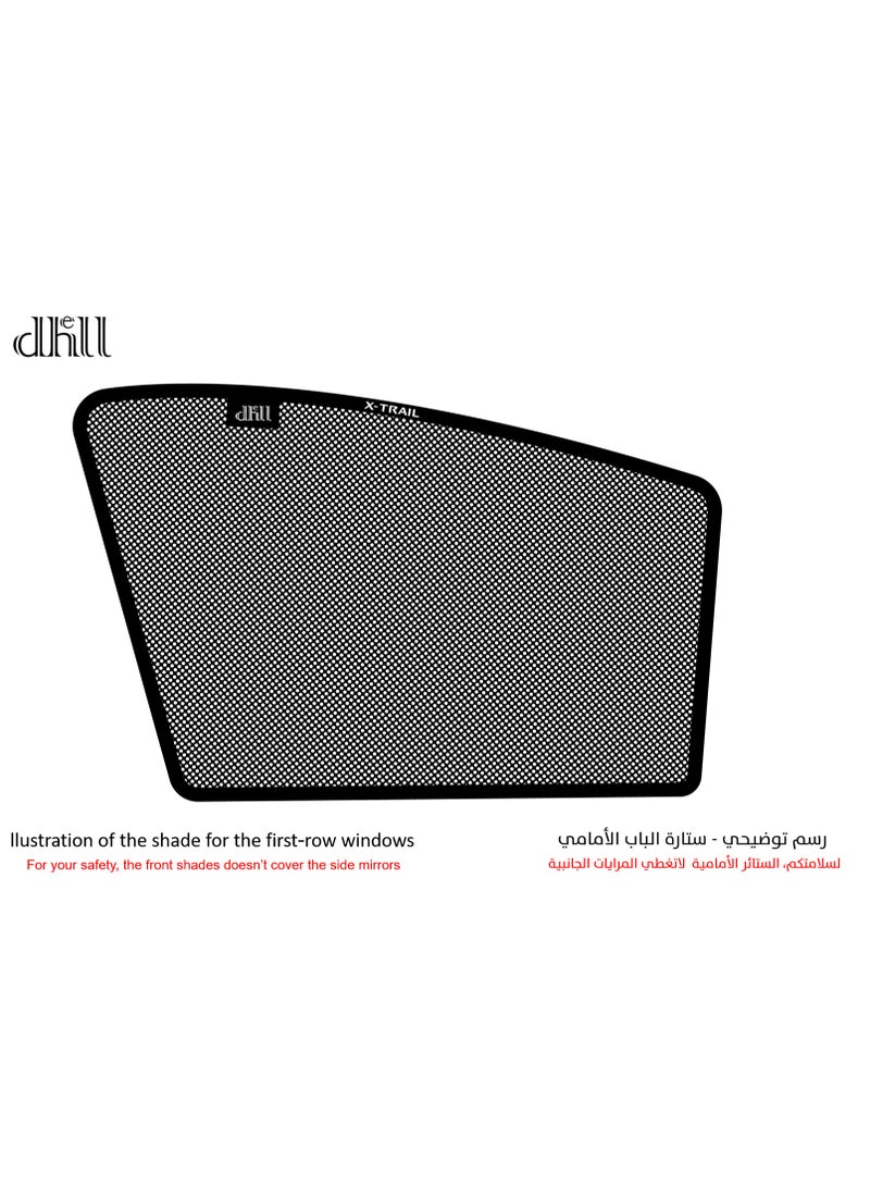 Dhell Sunshade Advanced Nissan xtrail 2015+ - Image 5