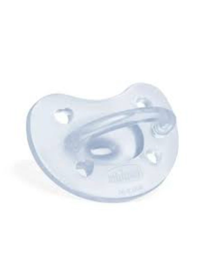 Chicco Physio Soft Pacifier Silicone Neutral 6-16m 1unit - Image 2