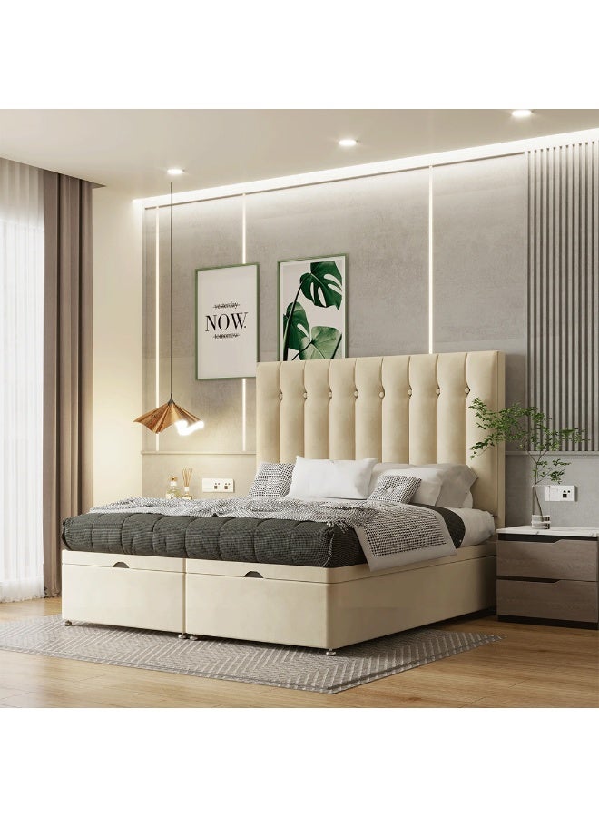 Nayam Sleep Premium Barcelona Ottoman Divan Bed 160x190x40Cm - Image 2