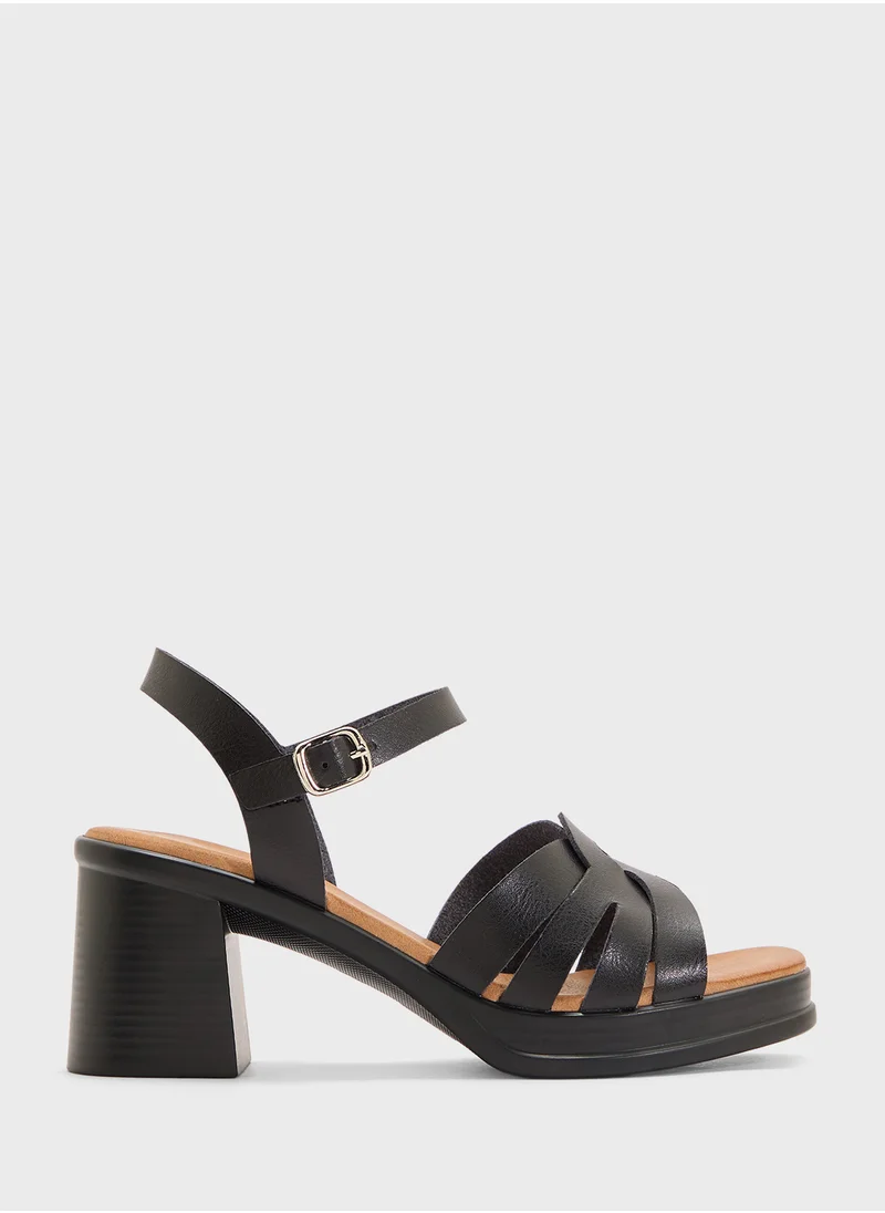 أندرينا Platform Heeled Sandal