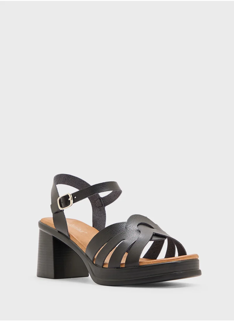 أندرينا Platform Heeled Sandal