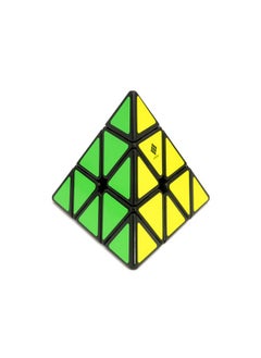 كوبليلو لعبة ألغاز هرمية دريفت (أسود) | مكعب مثلث هرمي أسود للأطفال والكبار 3X3 | لعبة ألغاز العصف الذهني السحرية عالية السرعة للتخلص من التوتر (متعددة الألوان)  - Image 2