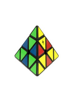 كوبليلو لعبة ألغاز هرمية دريفت (أسود) | مكعب مثلث هرمي أسود للأطفال والكبار 3X3 | لعبة ألغاز العصف الذهني السحرية عالية السرعة للتخلص من التوتر (متعددة الألوان)  - Image 1