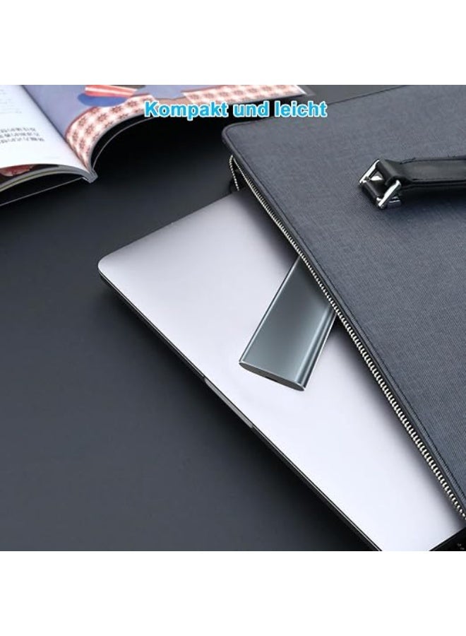 علبة خارجية لوحدات تخزين M.2 NVMe وSATA، منفذ USB 3.2 Gen 2 بسرعة 10 جيجابت/ثانية، مع كابل USB-A وUSB-C، تدعم مقاسات 2230 و2242 و2260 و2280 - Image 2
