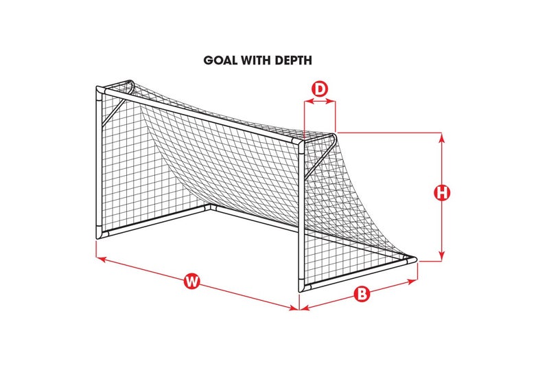 Kwik Goal 4.5' X 9' Junior Soccer Goal Net - Image 5