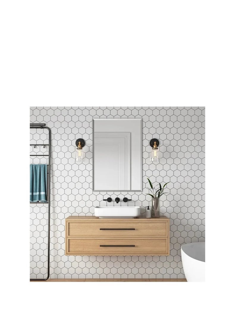 Generic - High quality simple mirror beveled edge with 6mm thickness and size 50*70 - Image 1