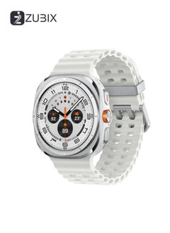 ZUBIX ZUBIX Watch Ultra 47mm Smartwatch, Health Monitoring, Fitness Tracker Silver  - Image 1