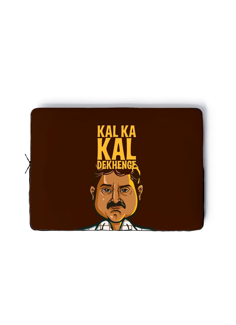 LOUD UNIVERSE Laptop Sleeve 13 inch Sacred Games Netflix Katekar Quote TV Series Tablet Sleeve - Image 1