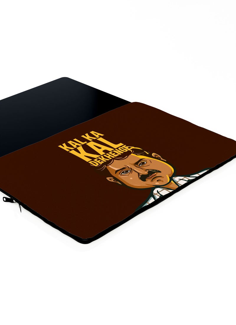 LOUD UNIVERSE Laptop Sleeve 13 inch Sacred Games Netflix Katekar Quote TV Series Tablet Sleeve - Image 3