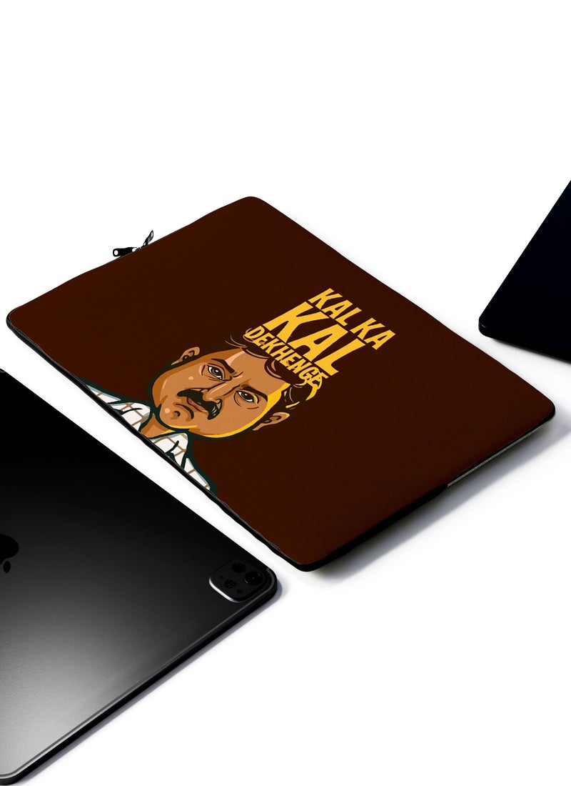 LOUD UNIVERSE Laptop Sleeve 13 inch Sacred Games Netflix Katekar Quote TV Series Tablet Sleeve - Image 2