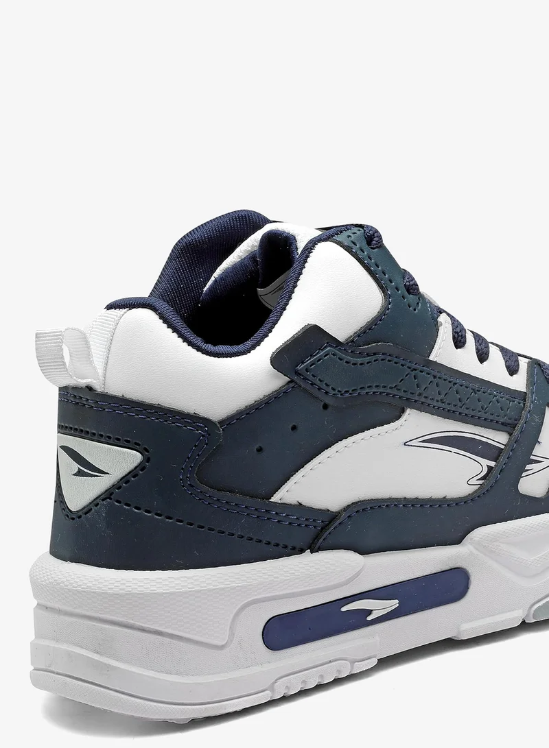 Asian  Navy And White Casual Sneakers For Men And Boys for Men | Best Price UAE
